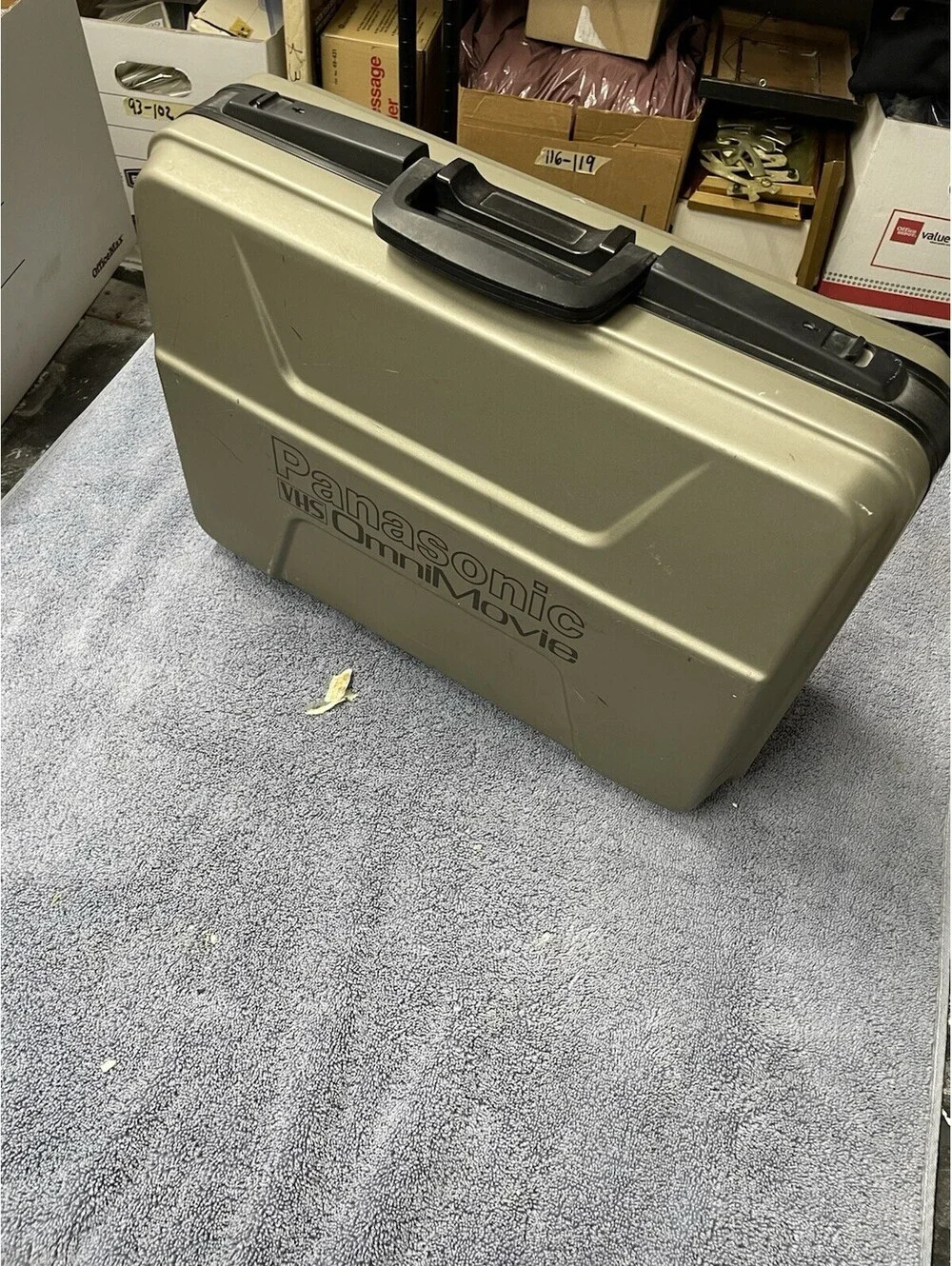 panasonic vhs camcorder- hard case-AF-omni movie